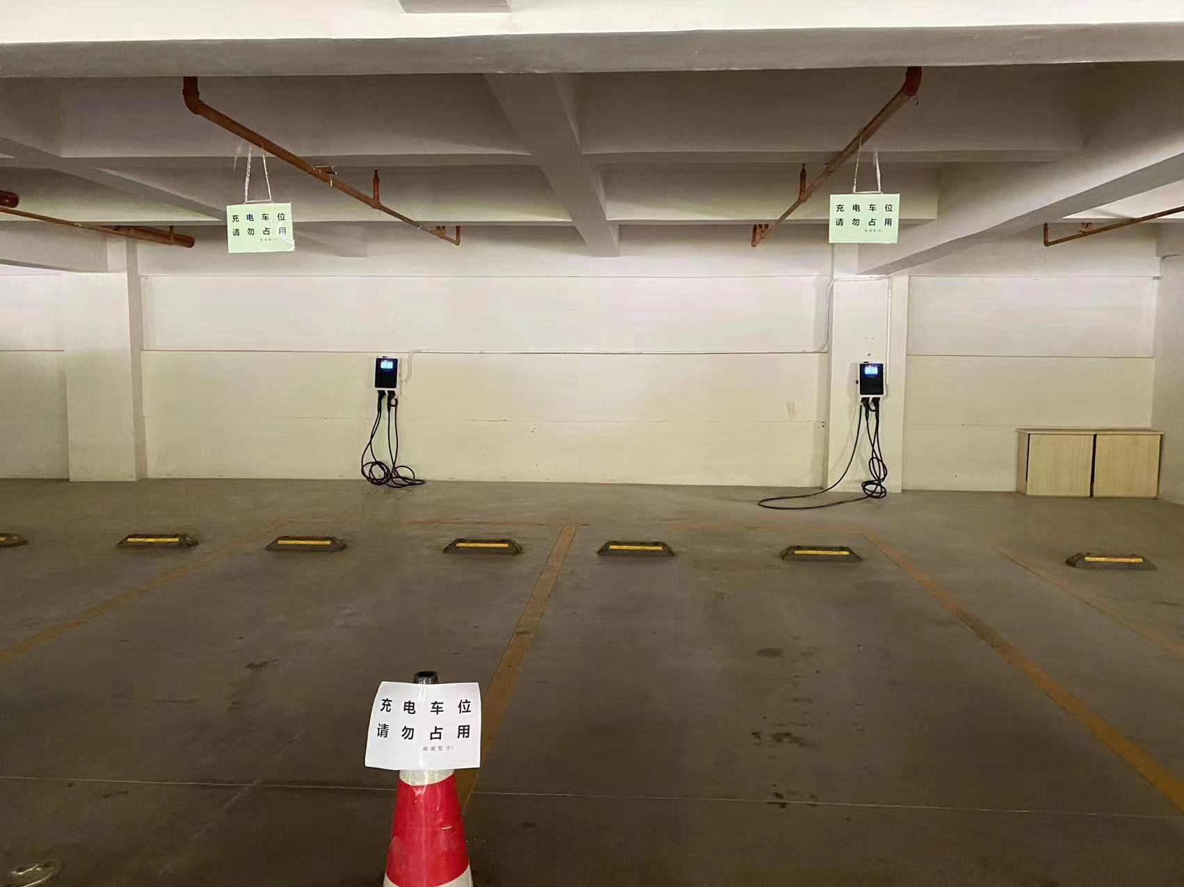 快足充电桩官渡区红树湾地下停车场项目